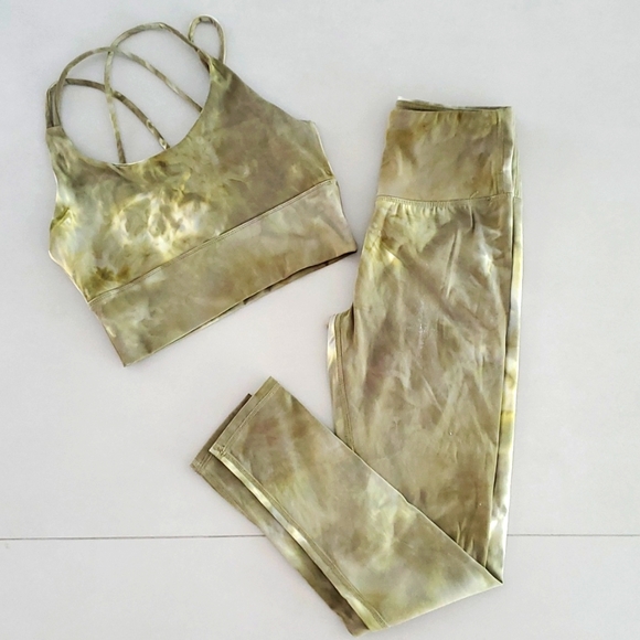 Pants - Tie Dye Sport Set- Leggings + Bra